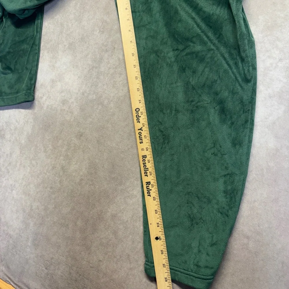 Polo Ralph Lauren Mens XL Green Plush Velour Sleep Pants Joggers Pajamas